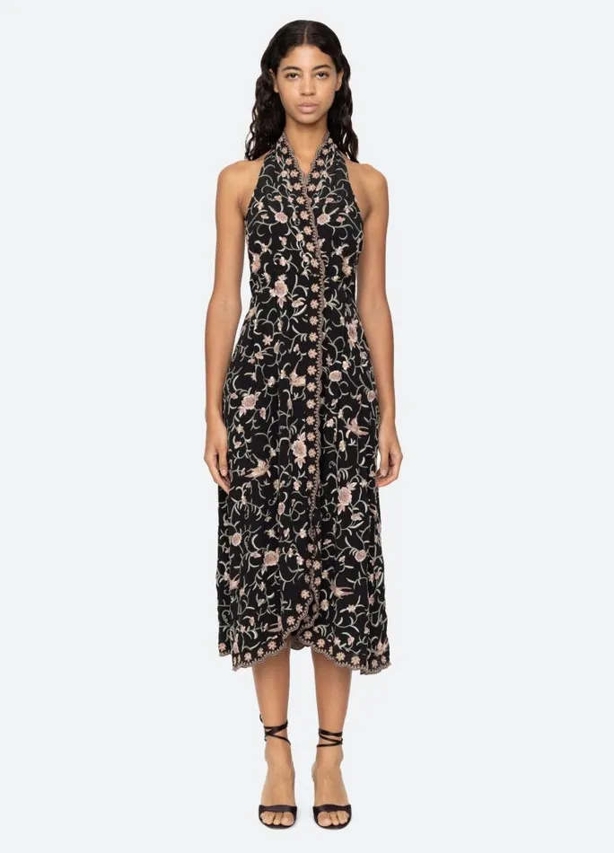Sea New York Dresses Women Lacey Dress Black