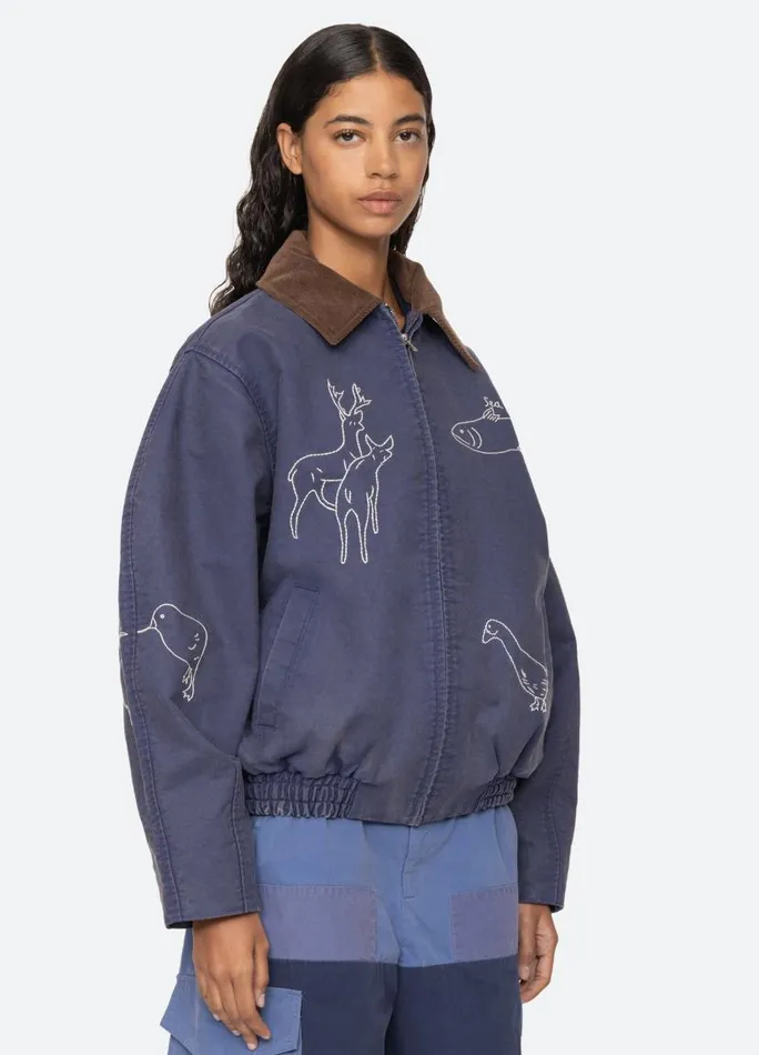 Sea New York Outerwear Women Demi Jacket Blue