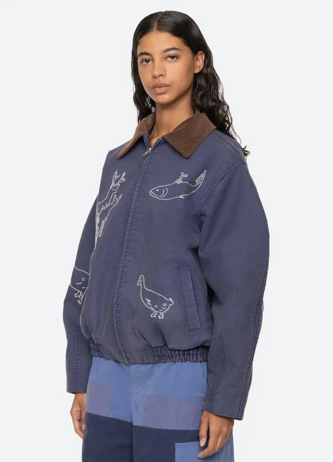 Sea New York Outerwear Women Demi Jacket Blue