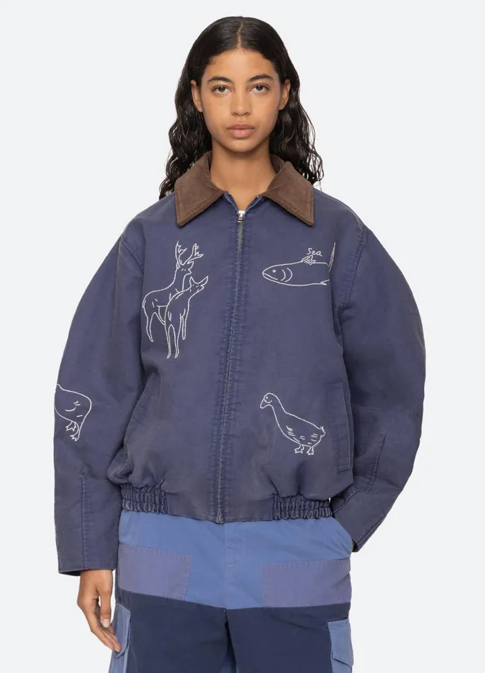 Sea New York Outerwear Women Demi Jacket Blue