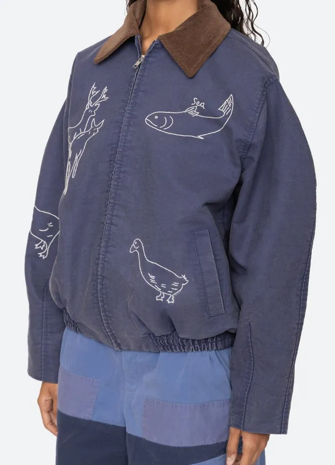 Sea New York Outerwear Women Demi Jacket Blue