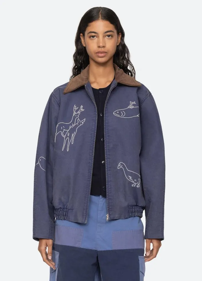 Sea New York Outerwear Women Demi Jacket Blue