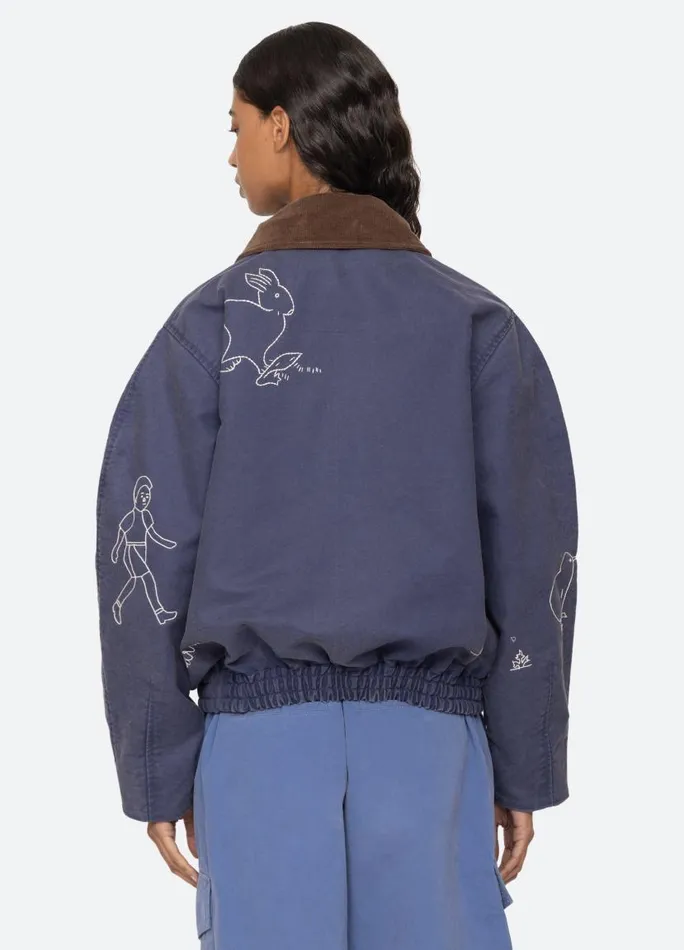 Sea New York Outerwear Women Demi Jacket Blue