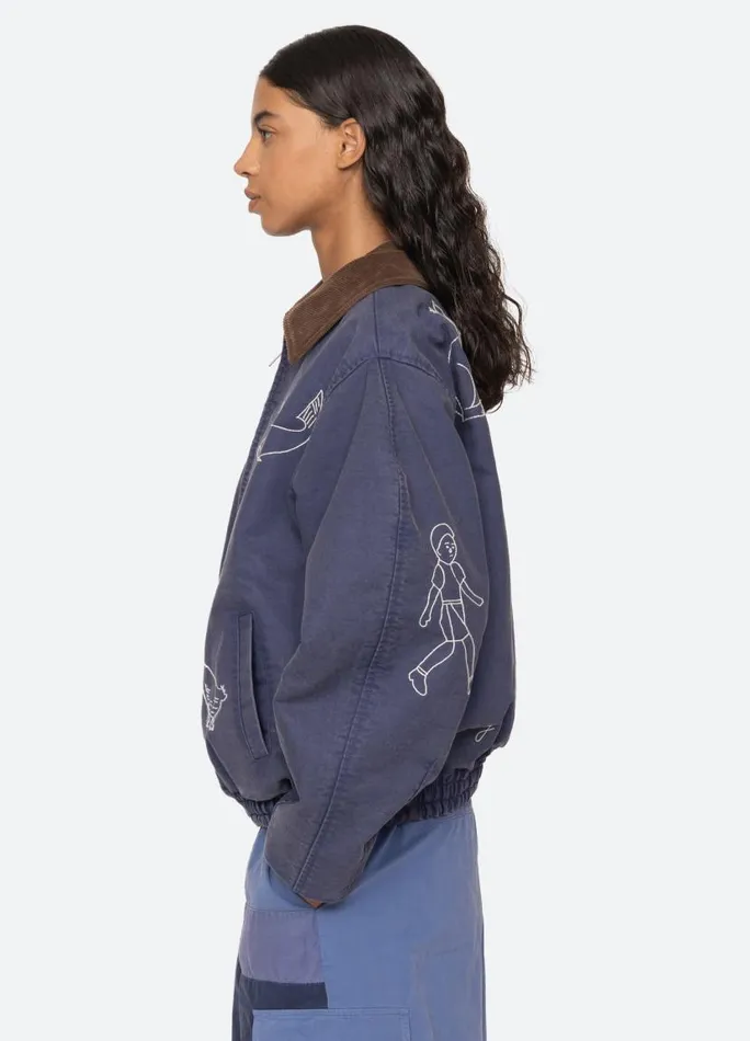 Sea New York Outerwear Women Demi Jacket Blue