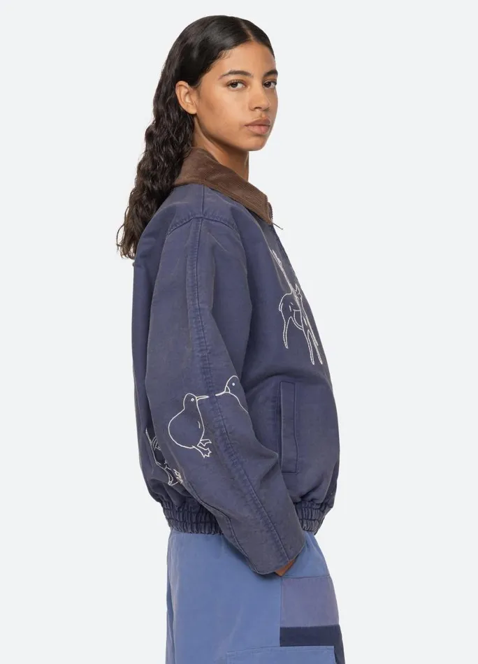 Sea New York Outerwear Women Demi Jacket Blue