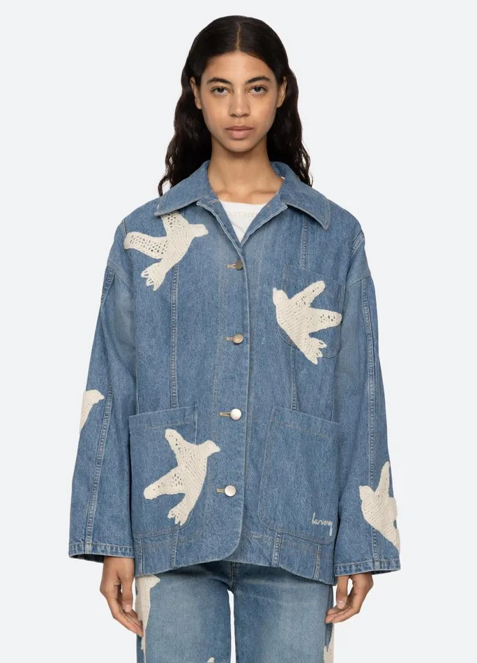Sea New York Outerwear Women Payton Jacket Blue Sea New York Outerwear Women Payton Jacket Blue