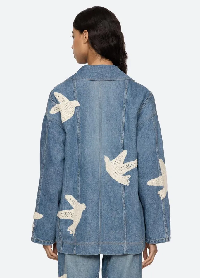 Sea New York Outerwear Women Payton Jacket Blue Sea New York Outerwear Women Payton Jacket Blue