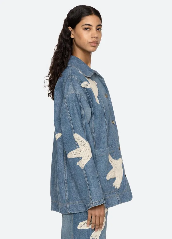 Sea New York Outerwear Women Payton Jacket Blue Sea New York Outerwear Women Payton Jacket Blue