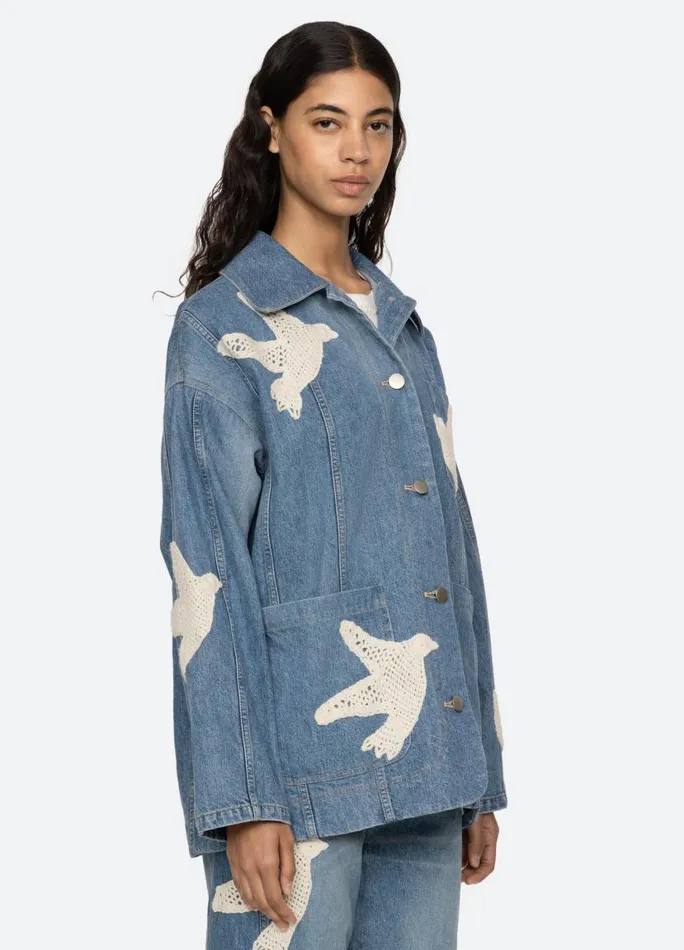 Sea New York Outerwear Women Payton Jacket Blue Sea New York Outerwear Women Payton Jacket Blue