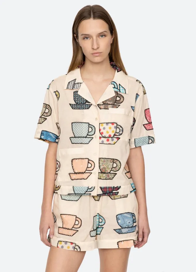 Sea New York Sleepwear Women Karmen PJ Short Set Multi Sea New York Sleepwear Women Karmen PJ Short Set Multi