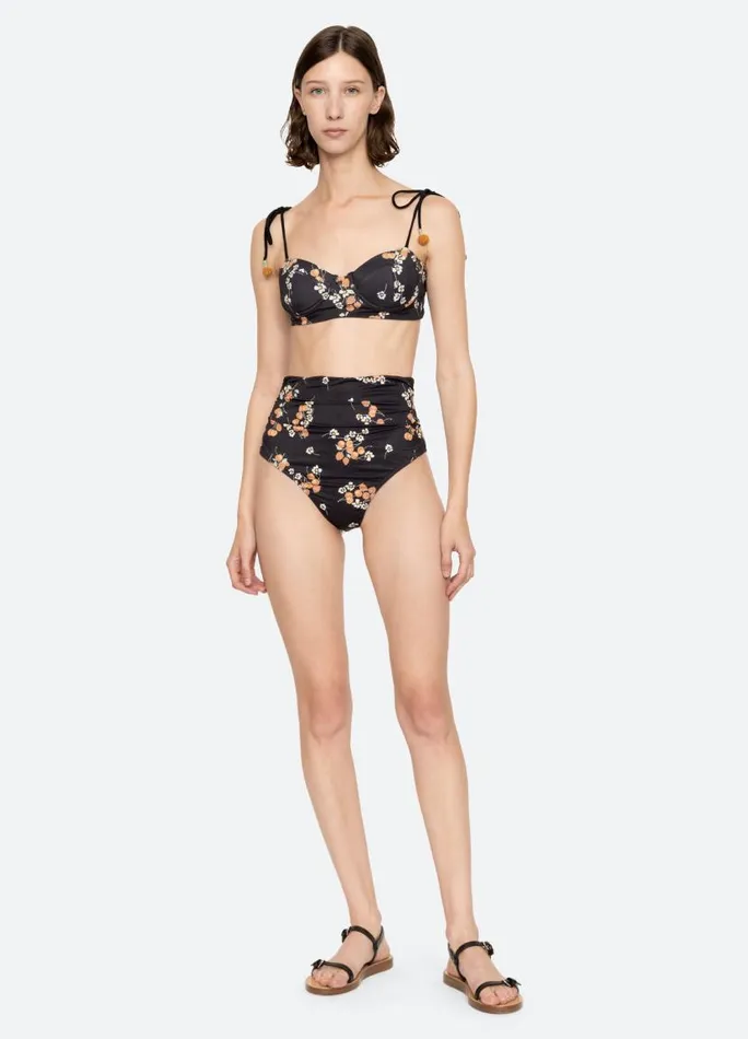 Sea New York Swimwear Women Cerise Bikini Bottom Multi