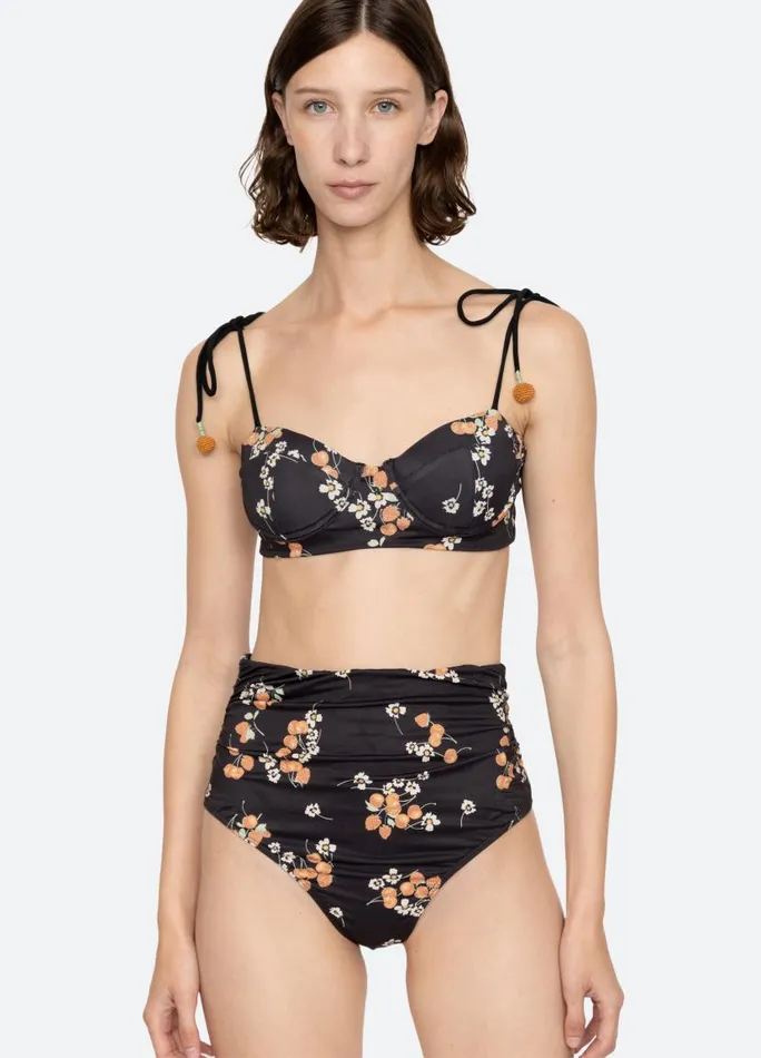 Sea New York Swimwear Women Cerise Bikini Bottom Multi