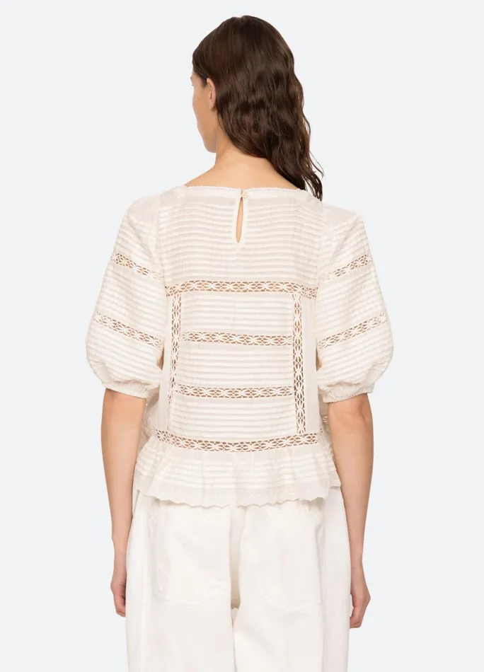 Sea New York Tops Women Antonina Top Cream Sea New York Tops Women Antonina Top Cream