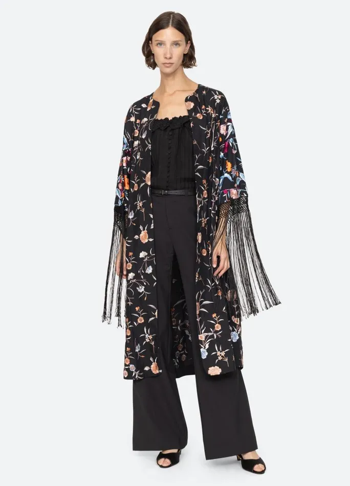 Sea New York Tops Women Priscilla Robe Black