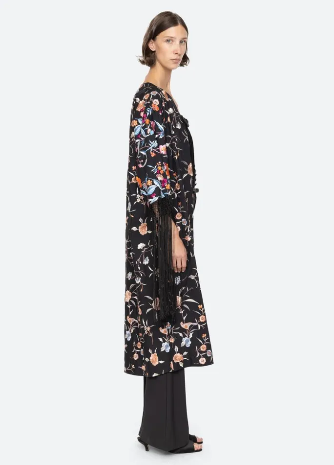 Sea New York Tops Women Priscilla Robe Black Sea New York Tops Women Priscilla Robe Black