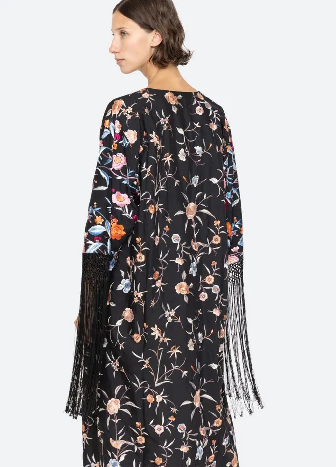 Sea New York Tops Women Priscilla Robe Black Sea New York Tops Women Priscilla Robe Black