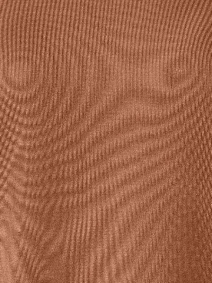 Seamless Cashmere Silk Knit Pullover Vicuna Women Akris Knitwear