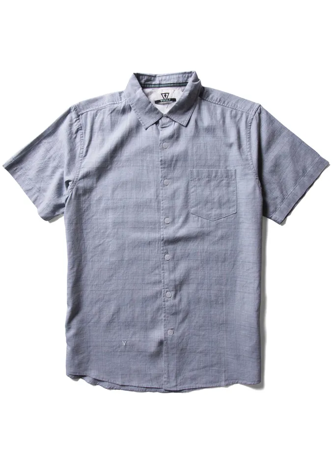 Shirts and Flannels Mill Eco Ss Shirt Faded Denim Vissla Men