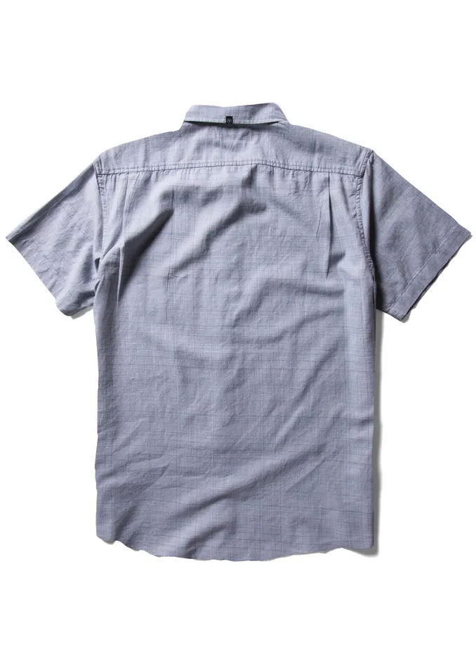 Shirts and Flannels Mill Eco Ss Shirt Faded Denim Vissla Men Shirts and Flannels Mill Eco Ss Shirt Faded Denim Vissla Men