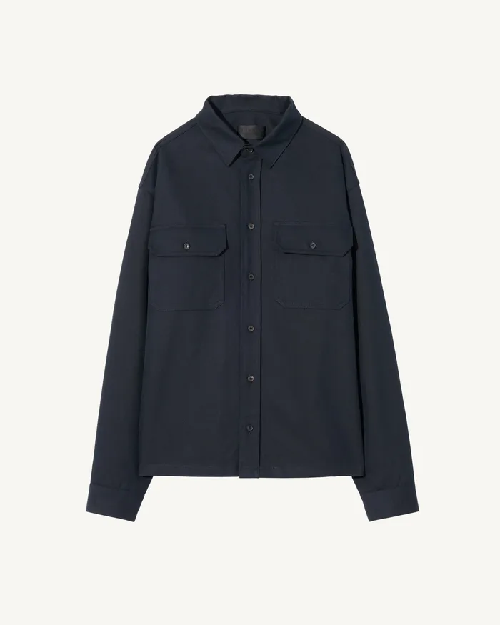 Shirts Men EVANDER SHIRT Midnight Nili Lotan