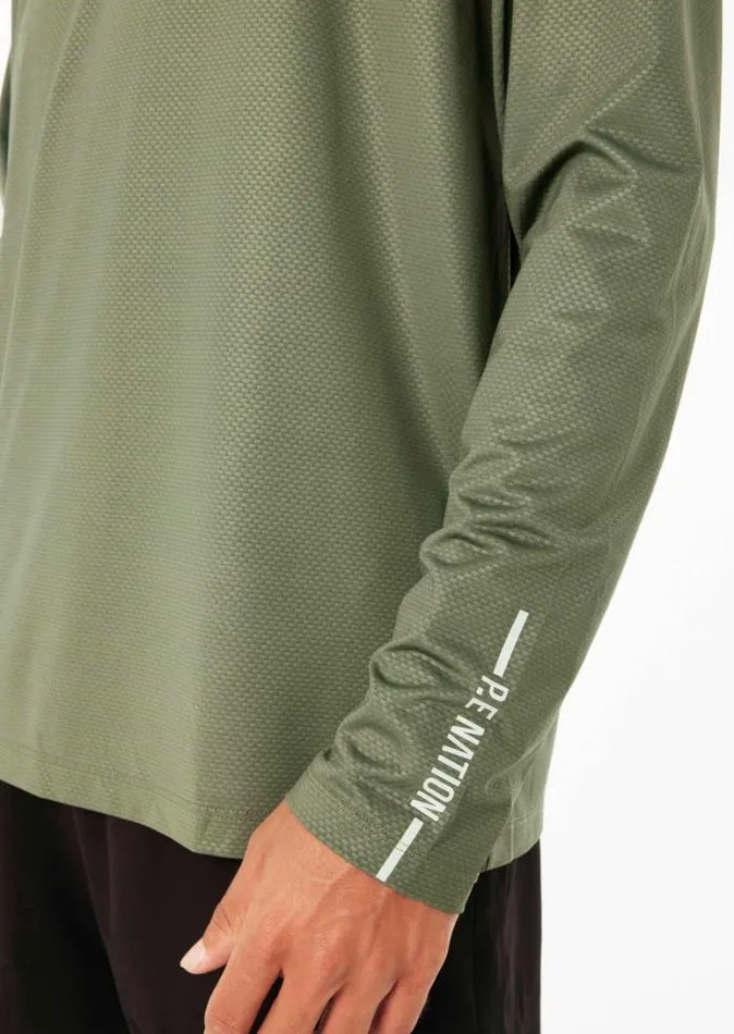 Shop ADRENALIN LS TEE IN KHAKI PE Nation Tees