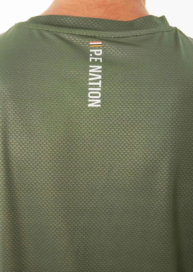 Shop ADRENALIN LS TEE IN KHAKI PE Nation Tees