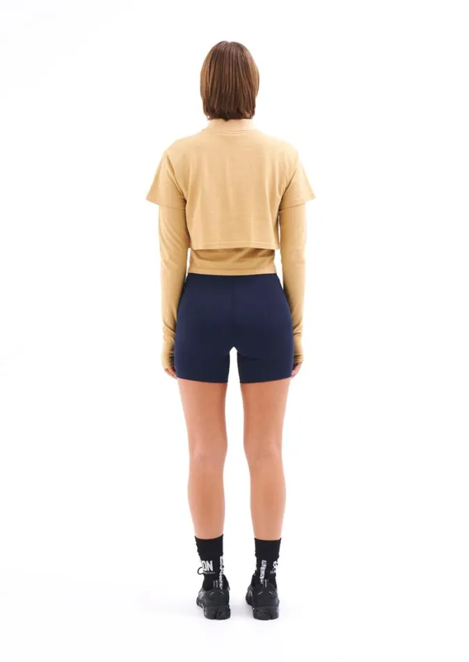 Shop AUGUSTA LS TEE IN SAND PE Nation Long Sleeve Tops