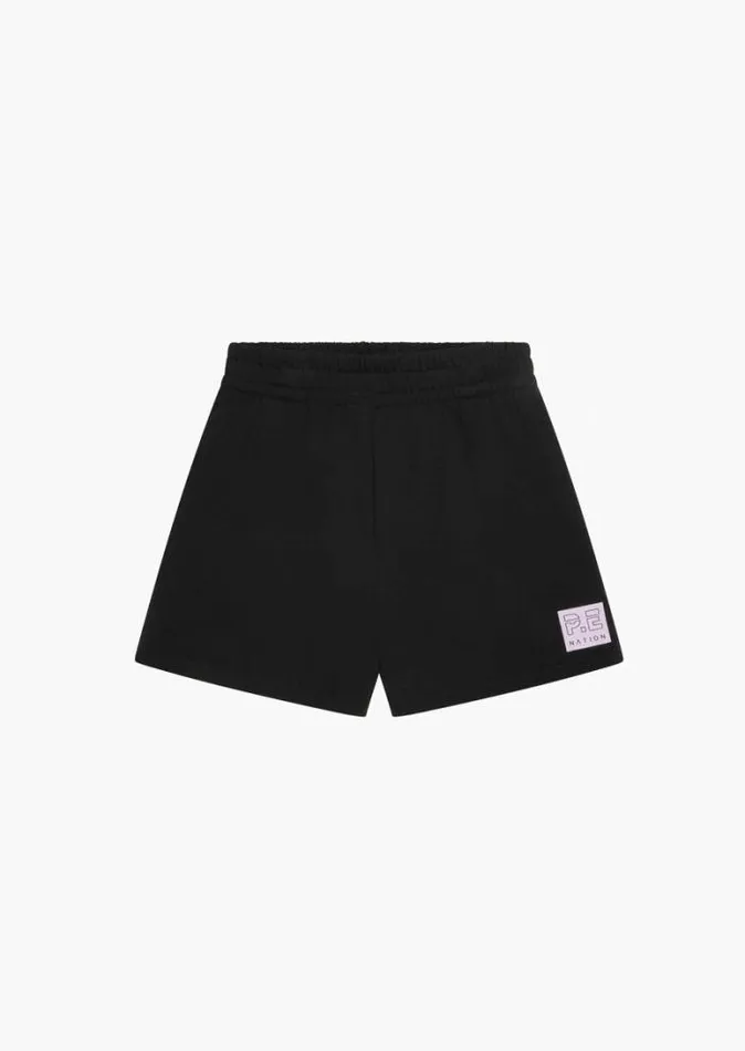 Shop BLOCK SHOT SHORT IN BLACK PE Nation Shorts