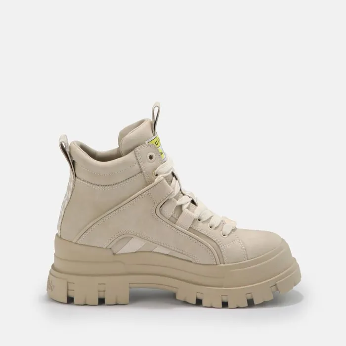 Shop Boots and AnkleBoots BUFFALO Aspha NC Mid Beige