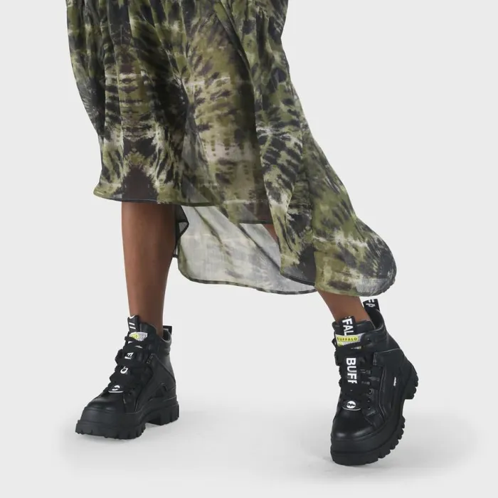 Shop Boots and AnkleBoots BUFFALO Aspha NC Mid Black