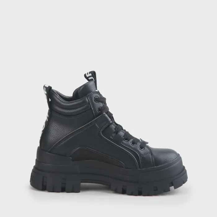 Shop Boots and AnkleBoots BUFFALO Aspha NC Mid Black