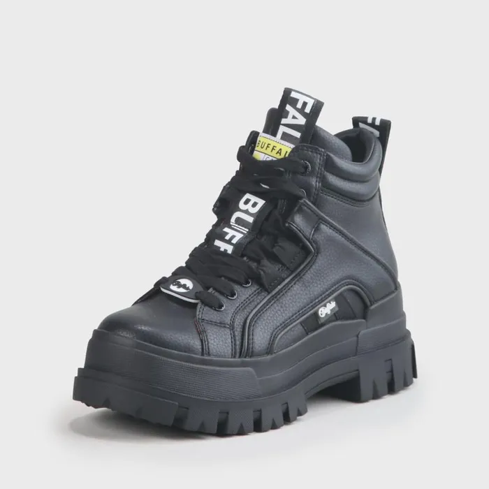Shop Boots and AnkleBoots BUFFALO Aspha NC Mid Black