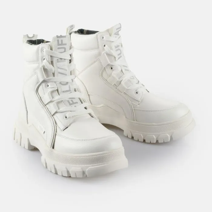 Shop Boots and AnkleBoots BUFFALO Nova Hyb White