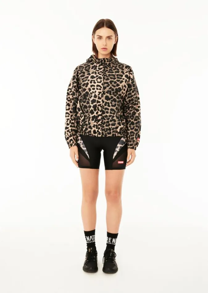 Shop DOWNFORCE JACKET IN ANIMAL PRINT PE Nation Jackets