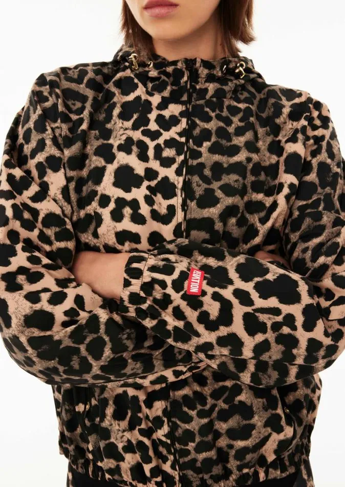 Shop DOWNFORCE JACKET IN ANIMAL PRINT PE Nation Jackets