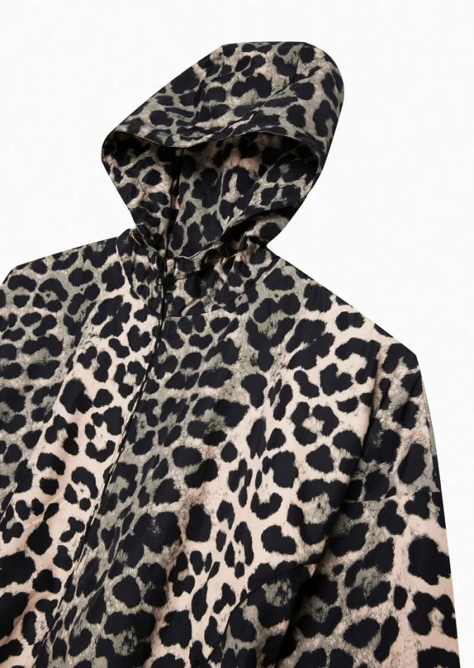 Shop DOWNFORCE JACKET IN ANIMAL PRINT PE Nation Jackets