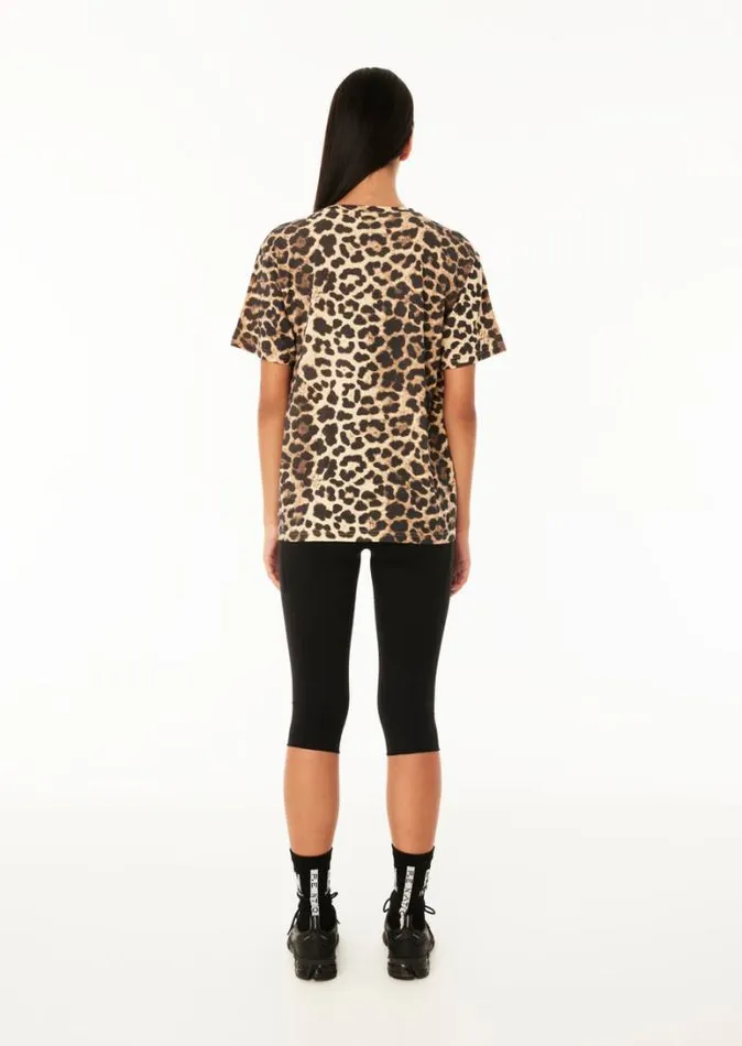 Shop DOWNFORCE SS TEE IN ANIMAL PRINT PE Nation Tees and Tanks
