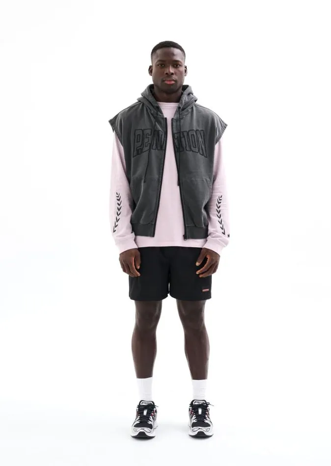 Shop DOWNTOWN VEST IN BLACK PE Nation Jackets