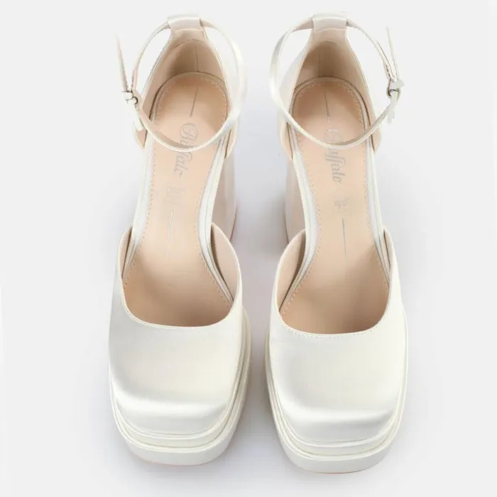 Shop Heels BUFFALO Bonny Dorsay White