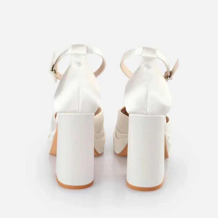 Shop Heels BUFFALO Bonny Dorsay White