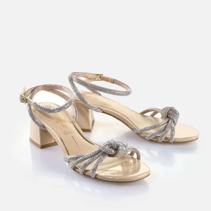 Shop Heels BUFFALO Lilly Bow Cream