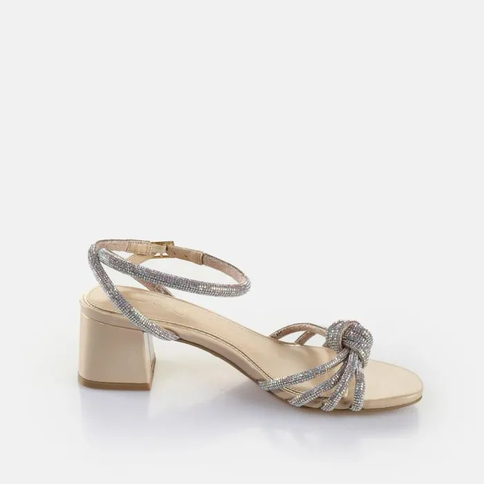 Shop Heels BUFFALO Lilly Bow Cream