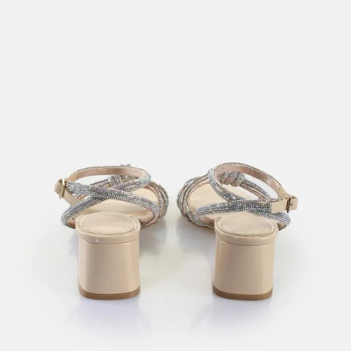 Shop Heels BUFFALO Lilly Bow Cream