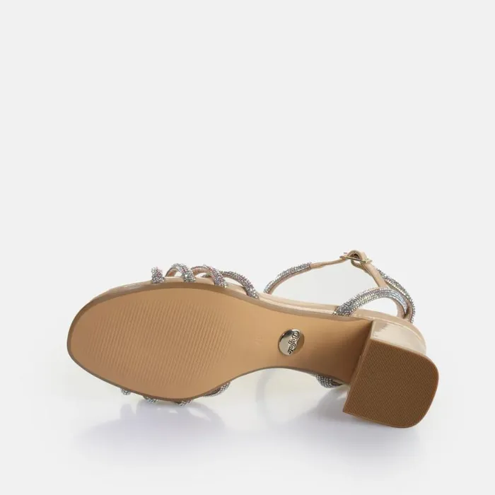 Shop Heels BUFFALO Lilly Bow Cream