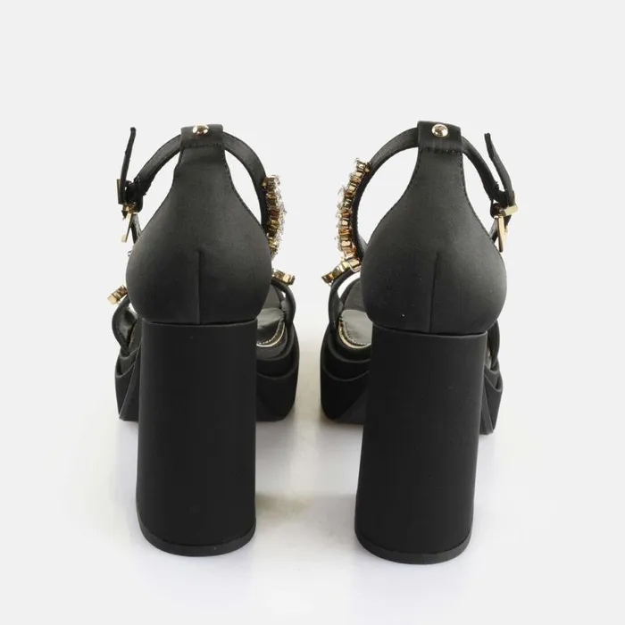 Shop Heels BUFFALO May Neat Ice Black