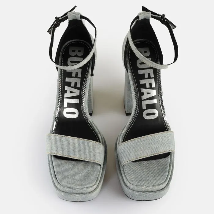Shop Heels BUFFALO May Sandal Denim