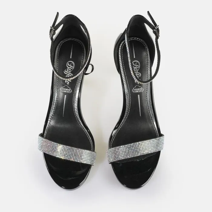 Shop Heels BUFFALO Monroe 2 Schwarzsilber