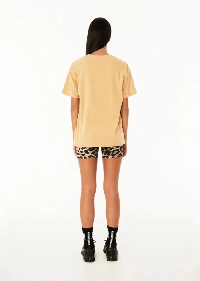Shop HERITAGE SS TEE IN SAND PE Nation Tees and Tanks
