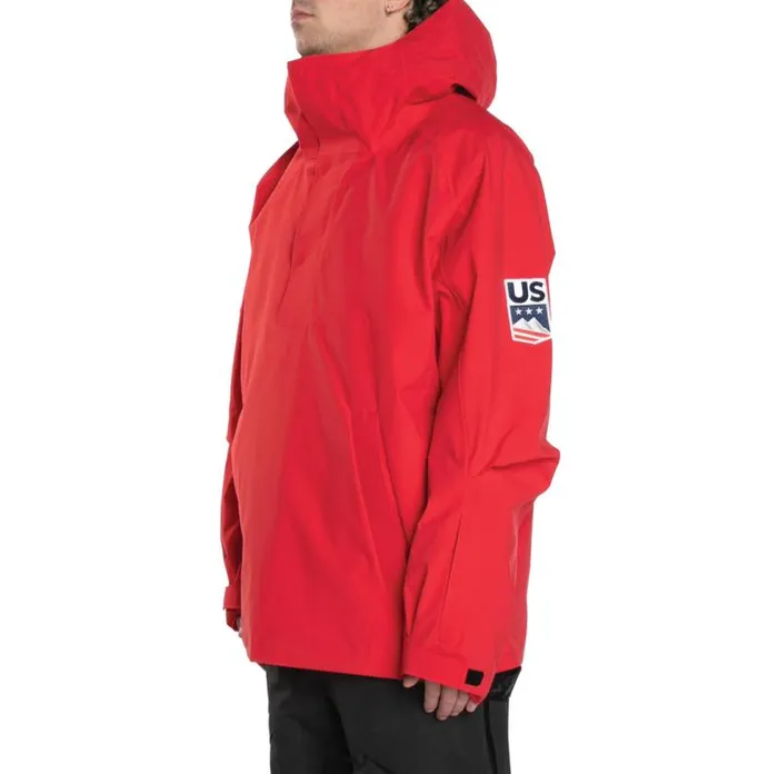 Shop Kappa Tops 6Cento 644S Anorak Jacket Red