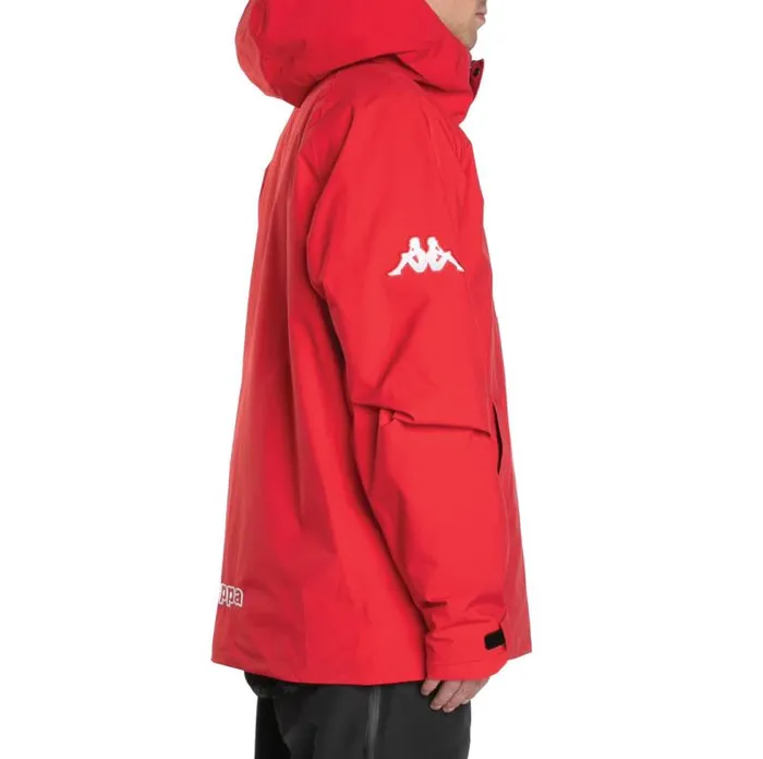 Shop Kappa Tops 6Cento 644S Anorak Jacket Red